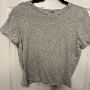 Aerie tee with cutout in back